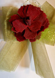 Christmas Flower Brooch