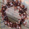 Faux Copper Floral Wreath