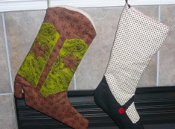 Cowboy Boot Stocking