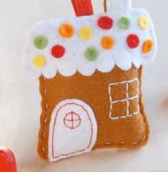 Gingerbread House Ornament