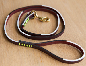 DIY Graphic Leather Dog Leash