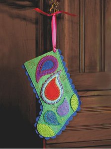 Paisley Power Stocking