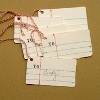 Anthro Penmanship Gift Tags