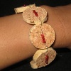 Wine Cork Christmas Bracelet