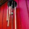 Marbles and Copper Recycled Wind Chime
